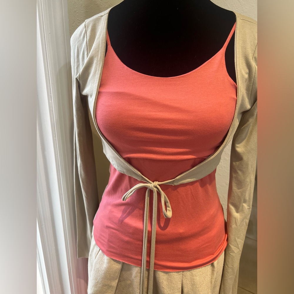 NWOT Brazilian Famous Daslu two layers Top
